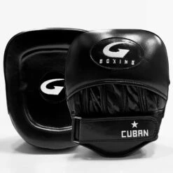 G-Boxing Cuban Sniper Focus Pads -GEEZERS BOXING gb704 black a