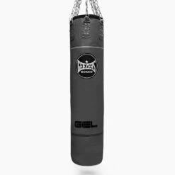 Geezers Elite Pro Gel Punchbag - 5ft -GEEZERS BOXING gep3001 grey