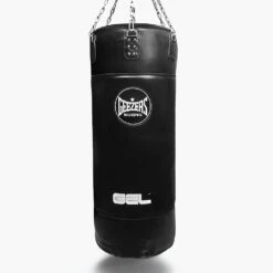 Geezers Elite Pro Gel Super Heavy Punchbag - 115KG -GEEZERS BOXING gep3002 black