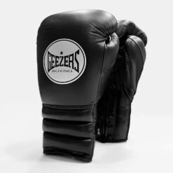 Geezers Halo Training/Sparring Boxing Gloves - Lace -GEEZERS BOXING halo live images lace black