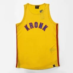 Kronk WAR Gym Vest -GEEZERS BOXING k2716 new yellow