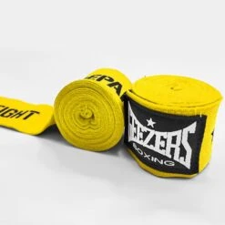 Geezers Prepare To Fight Hand Wraps -GEEZERS BOXING new handwraps yellow 1