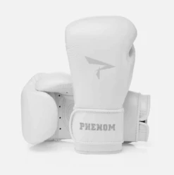 Phenom Boxing Elite SG-210S Pro Sparring Gloves - Velcro -GEEZERS BOXING ph100 white