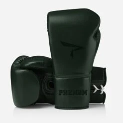 Phenom Boxing Elite SG-210 Pro Sparring Gloves - Lace -GEEZERS BOXING ph102 green a