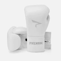 Phenom Boxing Elite SG-210 Pro Sparring Gloves - Lace -GEEZERS BOXING ph102 white