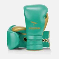 Phenom Boxing SG-202 Sparring Gloves - Lace -GEEZERS BOXING ph110 green gold