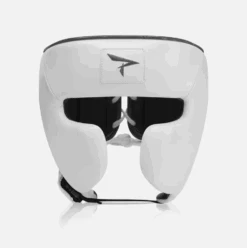 Phenom Boxing SHG-252 Cheek Headguard -GEEZERS BOXING ph802 white grey