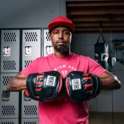 Pro Mex Pantera Curved Punch Mitts 3.0 -GEEZERS BOXING pm702 4