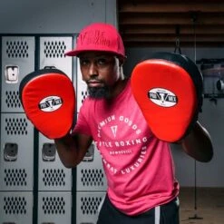 Pro Mex Pantera Curved Punch Mitts 3.0 -GEEZERS BOXING pm702 5