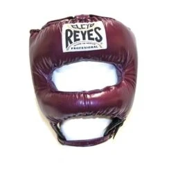 Cleto Reyes Pointed Nylon Bar Headguard -GEEZERS BOXING purplerounded 1 1 1