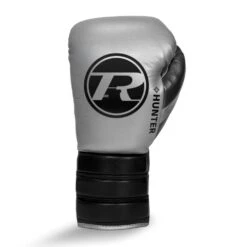 Ringside Hunter Series Boxing Gloves - Lace -GEEZERS BOXING rs118 silver a 1