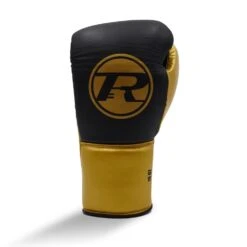 Ringside RS2 Pro Contest Boxing Gloves -GEEZERS BOXING rs125 blk gld a