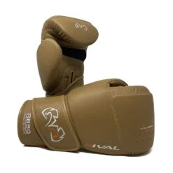 Rival RB50 Intelli-Shock Compact Bag Gloves 8 Rival RB50 Intelli-Shock Compact Bag Gloves -GEEZERS BOXING rv130 brown a
