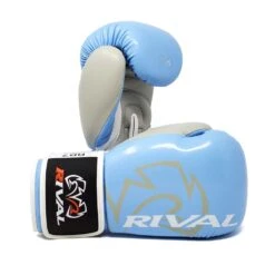Rival RB-7 Fitness Bag Boxing Gloves -GEEZERS BOXING rv155 baby blue a