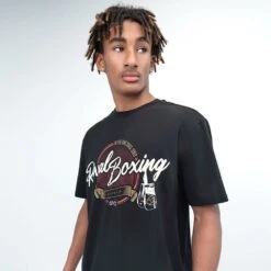 Rival Vintage Graphic Tee - Black