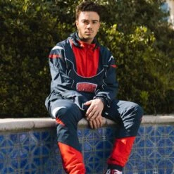 SUPERARE Finisher Anorak Jacket -GEEZERS BOXING sr2707 new d