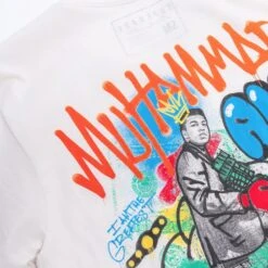 SUPERARE X ALI Stacks Graffiti T-Shirt -GEEZERS BOXING sr2708 e