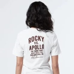 SUPERARE X ROCKY - Rocky V Apollo T-Shirt -GEEZERS BOXING sr2710 d