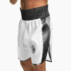 Suzi Wong X Geezers Satin 2 Colour Boxing Shorts