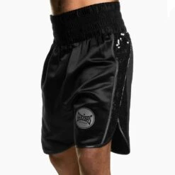 Suzi Wong X Geezers Satin/Sequin Boxing Shorts -GEEZERS BOXING sw1710 black 1