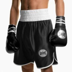 Suzi Wong X Geezers Contrast Satin Boxing Shorts