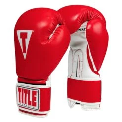 TITLE Classic Pro Style Leather Training Gloves 3.0