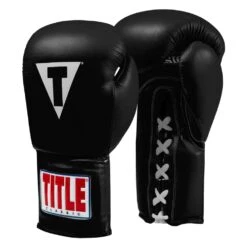 TITLE Classic Leather Training Gloves 2.0 - Lace