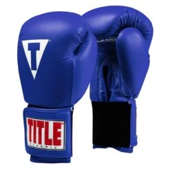 TITLE Classic Leather Elastic Training Gloves 2.0 - Velcro