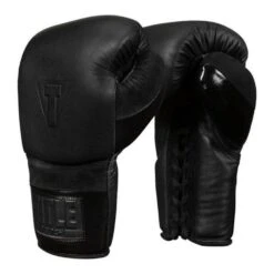 TITLE BLACK Lace Sparring Gloves 2.0 -GEEZERS BOXING tb126 c