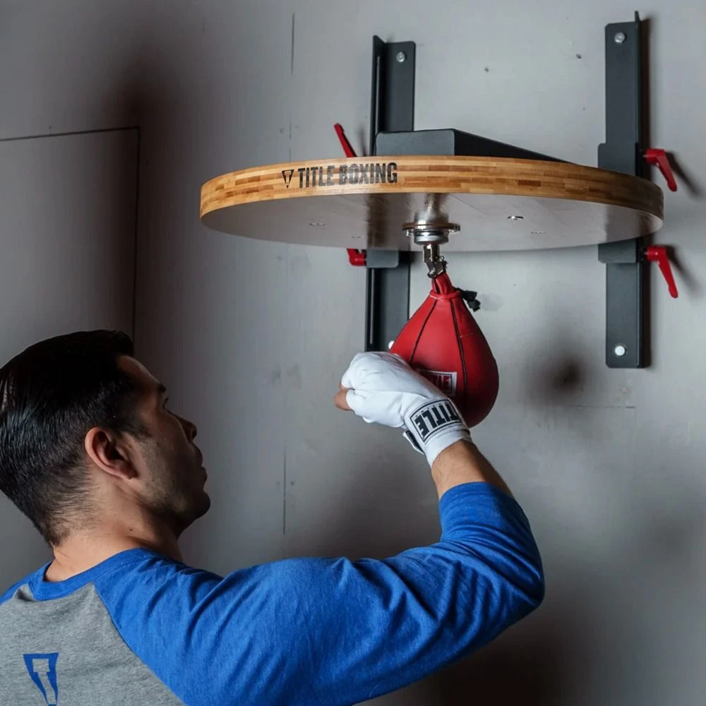 TITLE Boxing Forged Steel Adjustable Pro Speed Bag Platform 6 TITLE Boxing Forged Steel Adjustable Pro Speed Bag Platform - Image 6