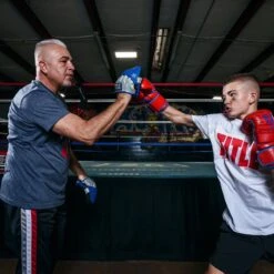 TITLE Platinum Perilous Micro Palm Mitts -GEEZERS BOXING tb736d