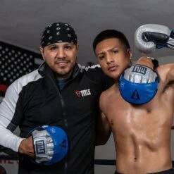 TITLE Platinum Perilous Micro Palm Mitts -GEEZERS BOXING tb736f