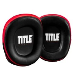 TITLE Combination Focus Mitts -GEEZERS BOXING title boxing leather combination focus mitts 2.0 3