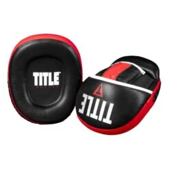 TITLE Combination Focus Mitts -GEEZERS BOXING title boxing leather combination focus mitts 2.0 4