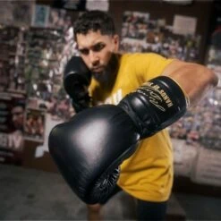 TITLE Boxing Roberto Duran Leather Sparring Gloves - Lace -GEEZERS BOXING title boxing roberto duran leather sparring gloves lace 4