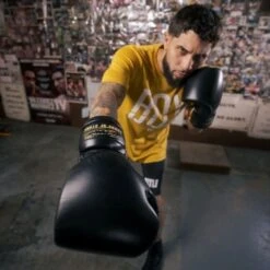 TITLE Boxing Roberto Duran Leather Sparring Gloves - Lace -GEEZERS BOXING title boxing roberto duran leather sparring gloves lace 5