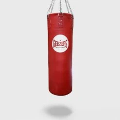 Geezers Elite Pro Impact Leather Heavy Punch Bag - 4ft
