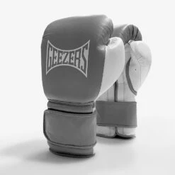 Geezers Hammer Training/Spar Boxing Gloves 2.0 - Velcro -GEEZERS BOXING velcro grey white