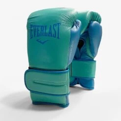 Everlast Powerlock2 Pro Training Boxing Gloves - Hook & Loop -GEEZERS BOXING velcro biscay